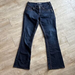 Silver Jeans Women’s Suki Bootcut Dark Wash Size 27x32 Western Glove Works